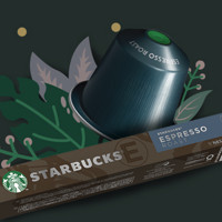 STARBUCKS 星巴克 Nespresso 咖啡胶囊 浓缩烘焙 57g