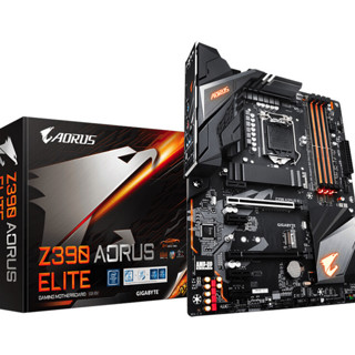 GIGABYTE 技嘉 Z390 AORUS ELITE ATX主板 (Intel LGA 1151、Z390)