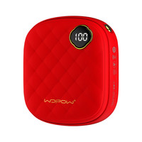 wopow 沃品 WH07 移动电源暖手宝二合一 红色 10000mAh Type-C 10W