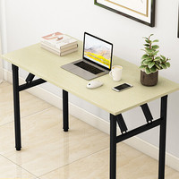 移动端、京东百亿补贴：墨例 单层折叠书桌 80cm*40cm*75cm