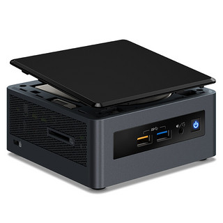 intel 英特尔 NUC8i3CYSM6 台式机 黑色(酷睿i3-812U、R540、8GB、1TB HDD、风冷)