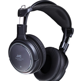 JVC 杰伟世 HP-RX900 耳罩式头戴式动圈有线监听耳机 黑色 3.5mm