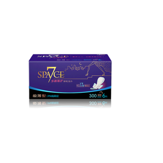SPA7CE 多维秘护系列棉网层夜用卫生巾 30cm*6片