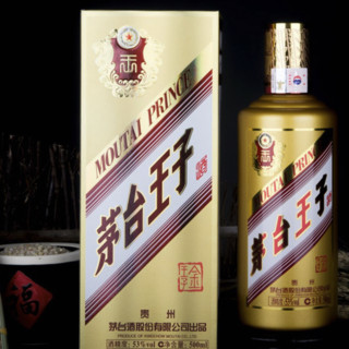 MOUTAI 茅台 金王子酒 53%vol 酱香型白酒 500ml*6瓶 整箱装