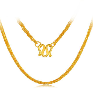 商品chinagold中国黄金ga0a0441简约足金项链