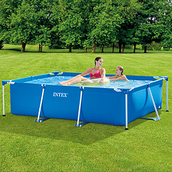 夏日就应该在泳池里度过！INTEX儿童室内游泳池，尽情戏水私人空间~