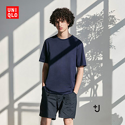 UNIQLO 优衣库 436133 男装 +J 休闲圆领T恤