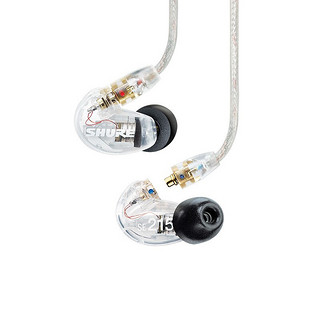 SHURE 舒尔 SE215 入耳式挂耳式动圈有线耳机 透明色 3.5mm