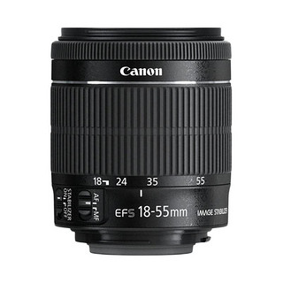 Canon 佳能 EF-S 18-55mm F4.0 IS 标准变焦镜头 佳能EF卡口 58mm