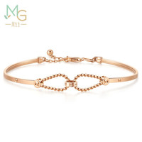 MINTYGREEN 薄荷系列 92548K 绳结18K玫瑰金手镯