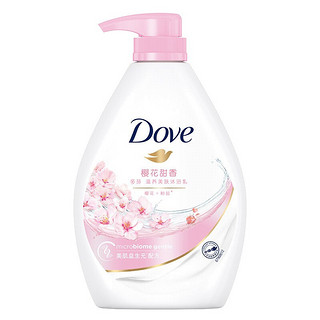 Dove 多芬 沐浴乳套装 (樱花甜香1kg+深层营润1kg)