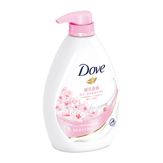 Dove 多芬 沐浴乳套装 (樱花甜香1kg+桃悦水透1kg)