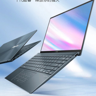 ASUS 华硕 灵耀 14 14.0英寸 轻薄本 黑色(酷睿i5-1035G1、核芯显卡、16GB、512GB SSD、1080P、IPS）