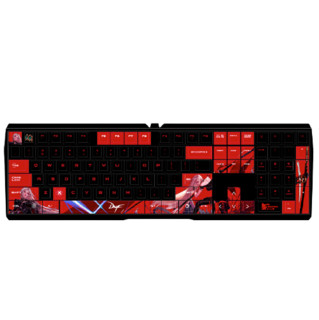 CHERRY 樱桃 MX3.0S刃影定制版 109键 有线机械键盘 黑色 Cherry青轴 无光