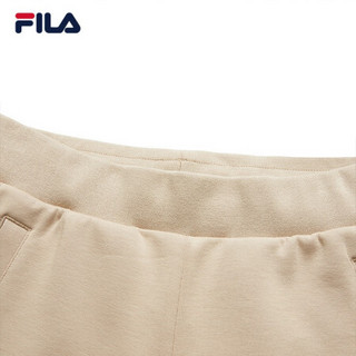 FILA X 3.1 Phillip Lim斐乐女士针织长裤2021春季新款束脚休闲裤 浅棕-BG 170/70A/L