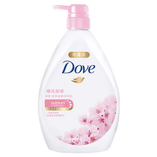 Dove 多芬 沐浴乳套装 (樱花甜香1kg+深层营润1kg+190g)