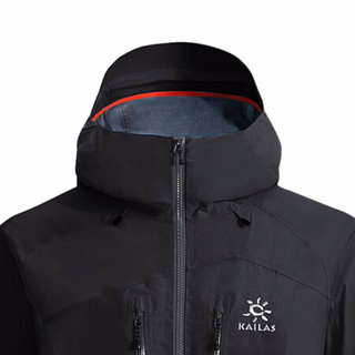 凯乐石（KAILAS） 户外运动 男款GTX冰峰冲锋衣 KG110162 墨黑 S