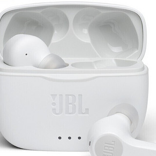 JBL 杰宝 TUNE 215 TWS 入耳式真无线降噪蓝牙耳机 月慕白