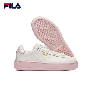 FILA 斐乐官方女士板鞋2021年夏新款时尚运动鞋板鞋休闲鞋小白鞋 海盐粉-SS 36.5
