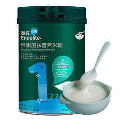 Enoulite 英氏 食高铁米粉原味258g 1件装