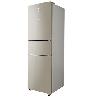 澳柯玛(Aucma)三门冰箱BCD-236WMGV 236升三门风冷无霜家用冰箱 三门全风冷 米兰金