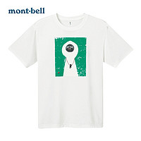 mont·bell 蒙贝欧 1114150 中性款速干圆领印花短袖