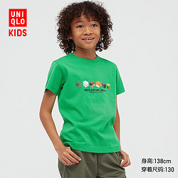 UNIQLO 优衣库 童装男童女童UT MINECRAFT印花T恤夏季短袖 我的世界436798