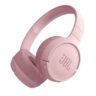 JBL 杰宝 T500BT 头戴式无线蓝牙耳机 樱花粉