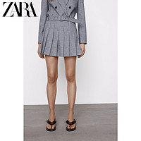 ZARA [折扣季]  女装 亚洲限定 宽褶迷你半身裙 02761071400