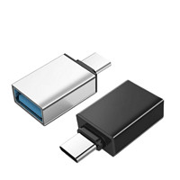 SANTIAOBA 叁條捌 Type-C转USB3.0转接头 OTG数据线