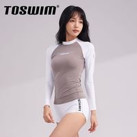 TOSWIM 拓胜 TS91121297 女士游泳上衣