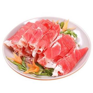 HONDO BEEF 恒都牛肉 恒都 精品羊肉卷350g*2盒 散养羔羊肉羊肉生鲜火锅食材