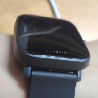 AMAZFIT 跃我 Pop Pro 智能手表 40.9mm 炭黑表盘 炭黑硅胶表带（GPS、血氧、NFC）