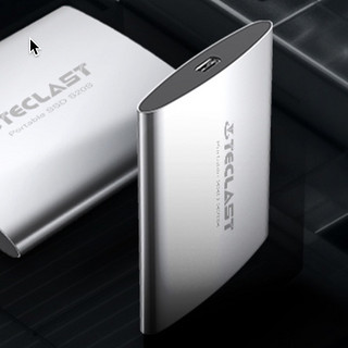 Teclast 台电 S20S USB 3.1 Gen2 移动固态硬盘 Type-C 512GB 银色