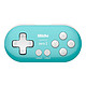 8BITDO 八位堂 Zero系列 Zero2 蓝牙游戏手柄 孔雀蓝