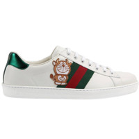 GUCCI 古驰 Ace系列 哆啦A梦联名 男士低帮板鞋 655060 0FIU0 9091 象牙白 10.5