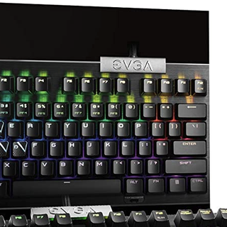 EVGA Z20 有线机械键盘 黑色 光轴 RGB