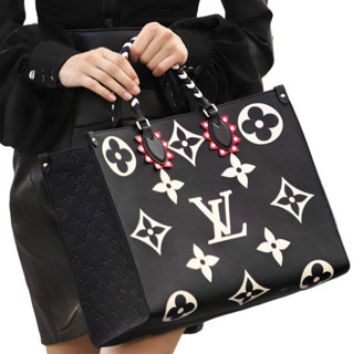 LOUIS VUITTON 路易威登 CRAFTY ONTHEGO系列 女士大号手袋 M45373 黑色