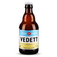 临期品：VEDETT 白熊 啤酒 小麦白啤酒 330ml*24瓶装