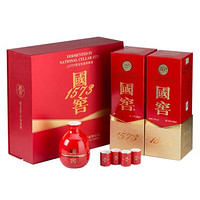 LUZHOULAOJIAO 泸州老窖 国窖1573礼盒装52度浓香型白酒500ml*2 （新老包装随机发货）