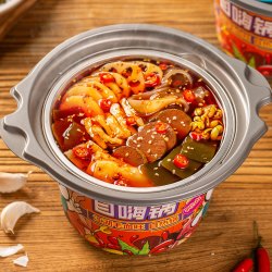 自嗨锅自热即食火锅江湖毛血旺网红方便速食即食自煮自助自热小火锅