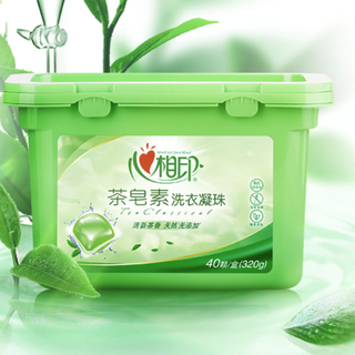 心相印 茶皂素洗衣凝珠 40颗 清新茶香