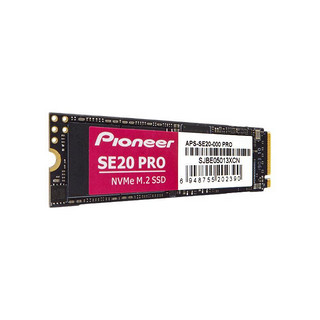 Pioneer 先锋 APS-SE20 Pro NVMe M.2 固态硬盘（PCI-E3.0）
