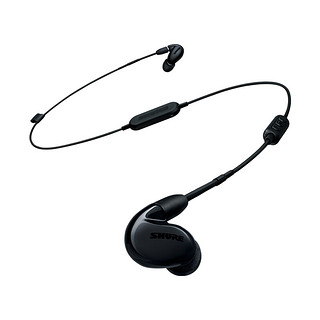 SHURE 舒尔 SE846+BT1 入耳式挂耳式动铁降噪有线耳机 玛瑙黑 3.5mm