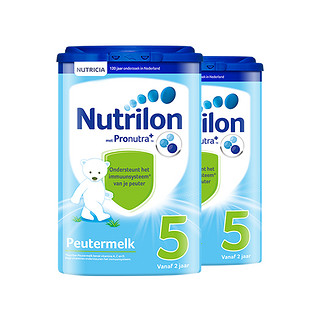 Nutrilon 诺优能 儿童奶粉 荷兰版 5段 800g*3罐 易乐罐