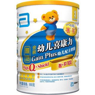 abbott雅培金装喜康力系列幼儿奶粉国行版3段900g