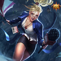 LEAGUE OF LEGENDS 英雄联盟 英雄皮肤 女主播 迦娜