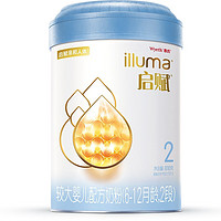 illuma 启赋 Wyeth惠氏启赋   蓝钻系列婴儿奶粉2段 810g