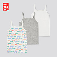 UNIQLO 优衣库 婴儿/幼儿 (UT) JOP网眼吊带衫434356/434355夏季3件装