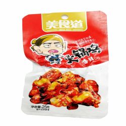 美食道辣子鸡丁零食25g10袋